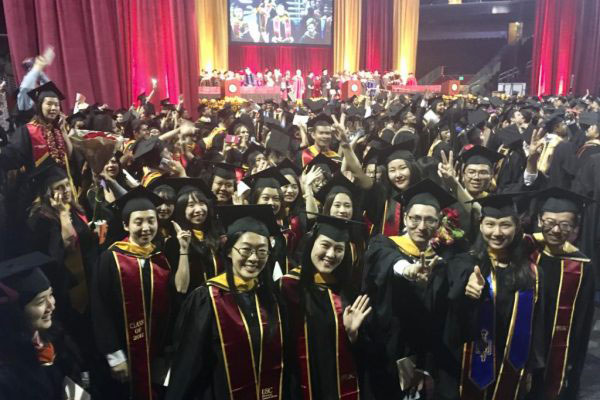 ICCI First Intake of 18 Admitted to USC Marshall Students Conferred the Master Degree of Management Studies in Cultural and Creative Industry